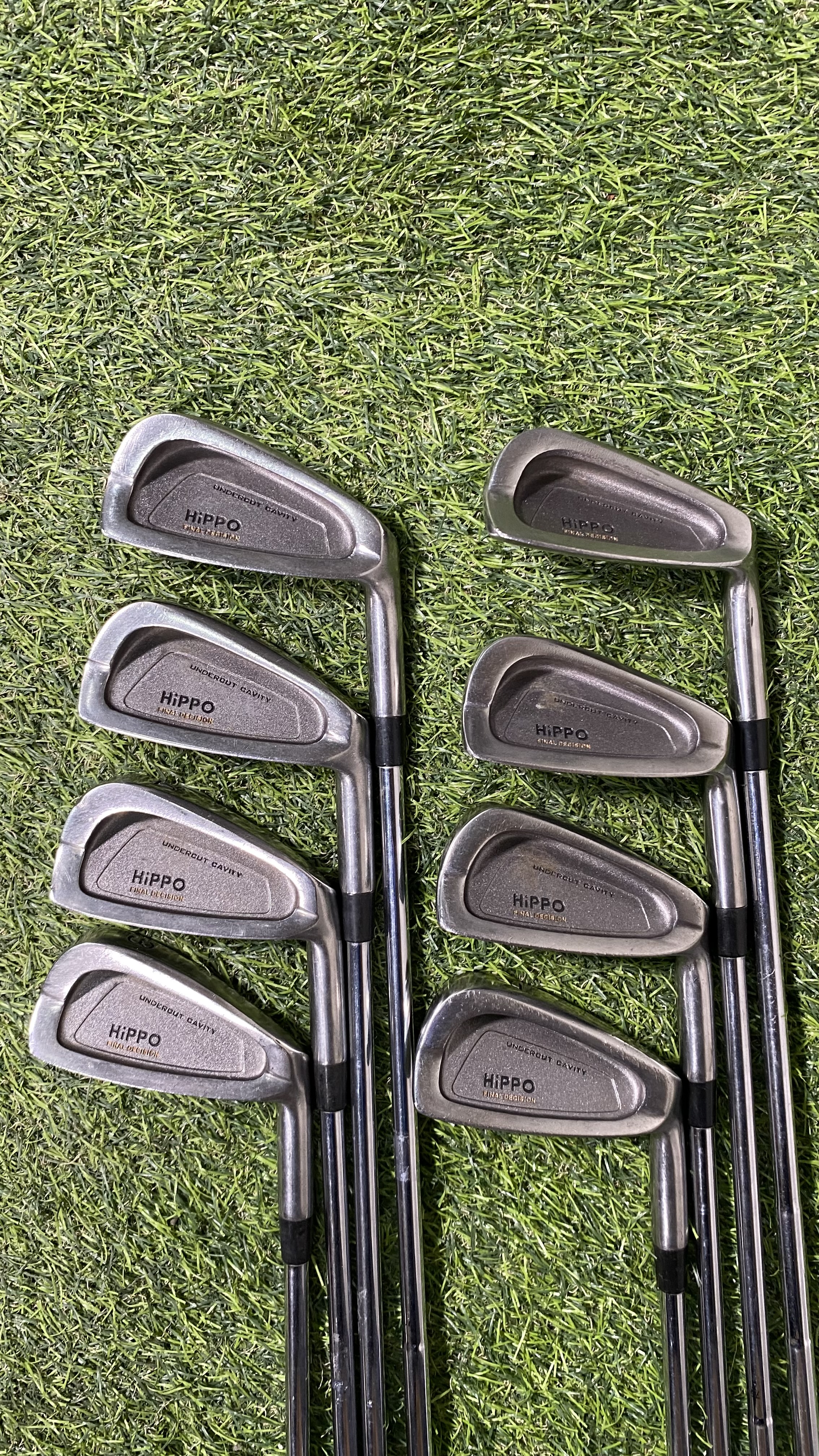Hippo Undercut Cavity Steel Iron Set
