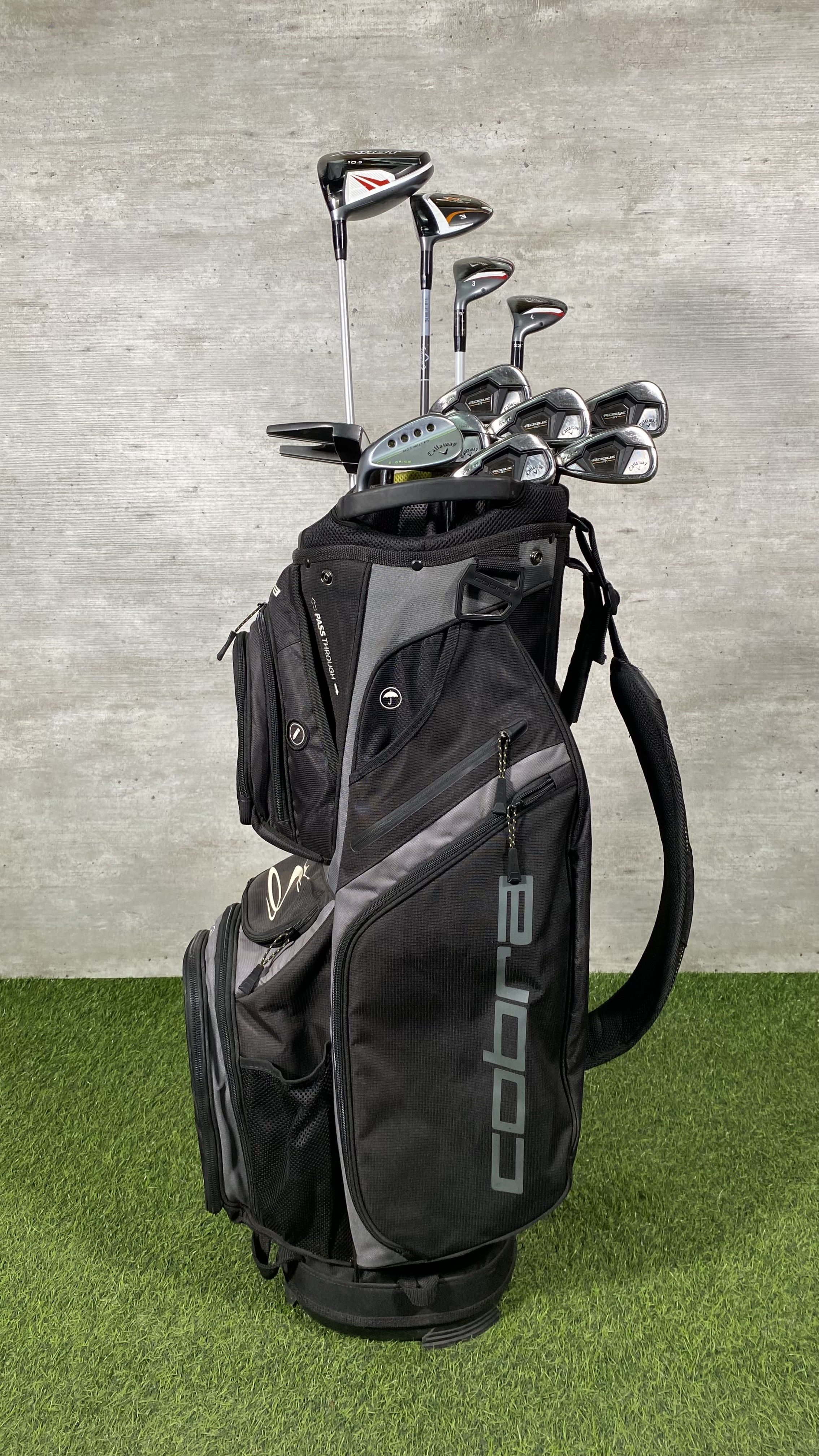 Left Handed Callaway Rogue ST Golf Set