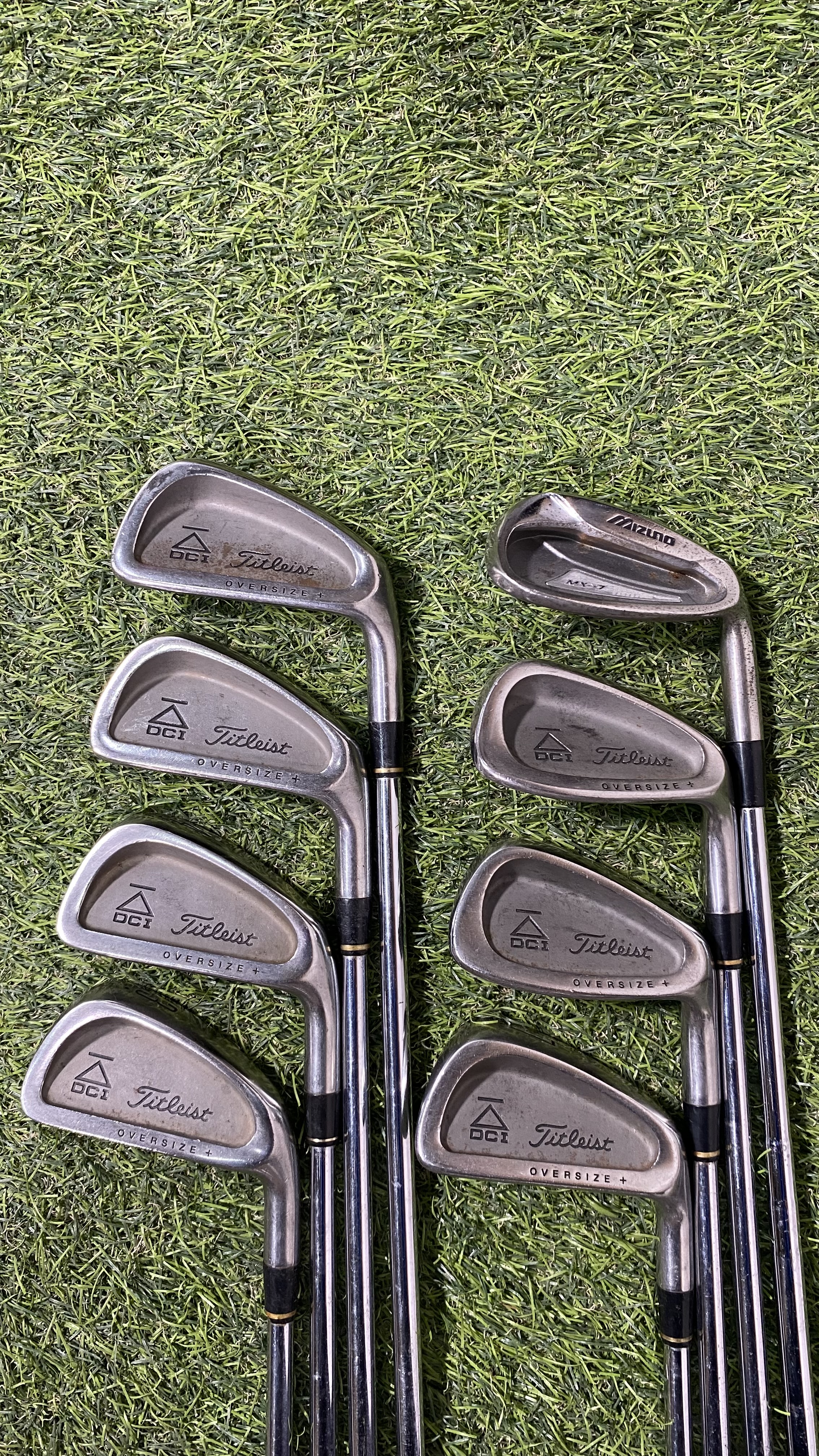 Titleist DCI Oversize+ Steel Iron Set