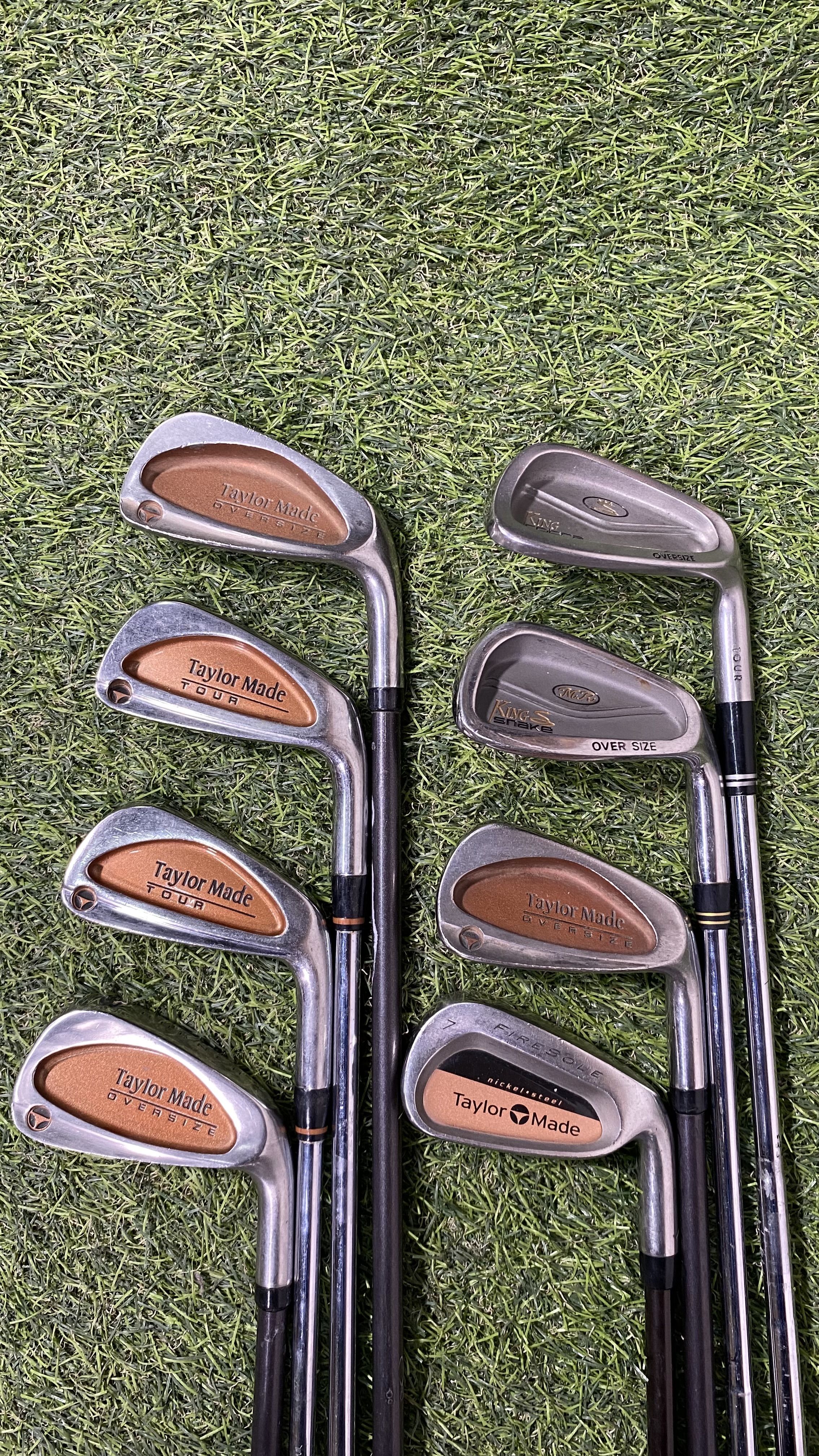 TaylorMade Burner Oversize Graphite Iron Set
