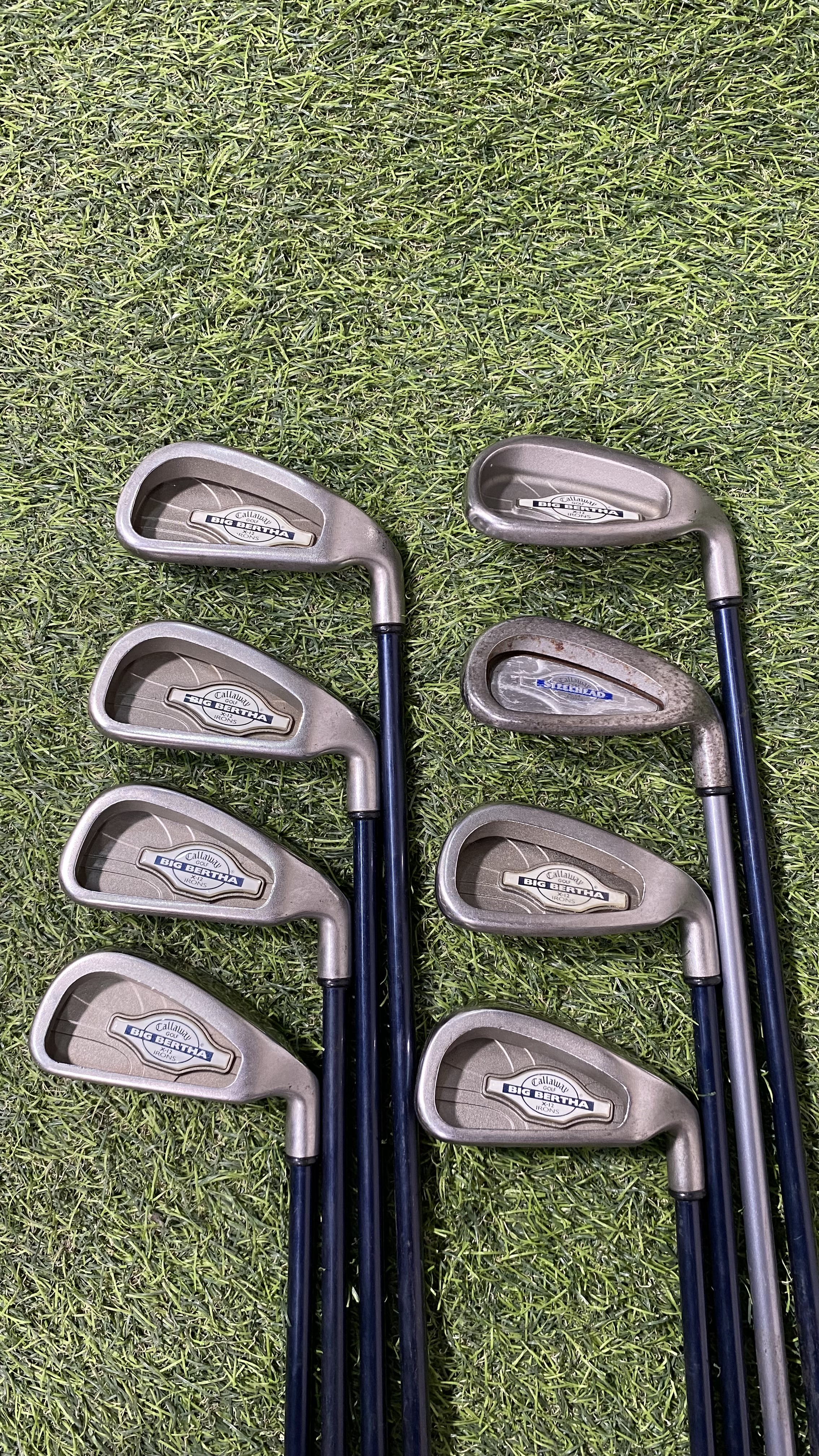 Callaway Big Bertha X-12 Graphite Iron Set