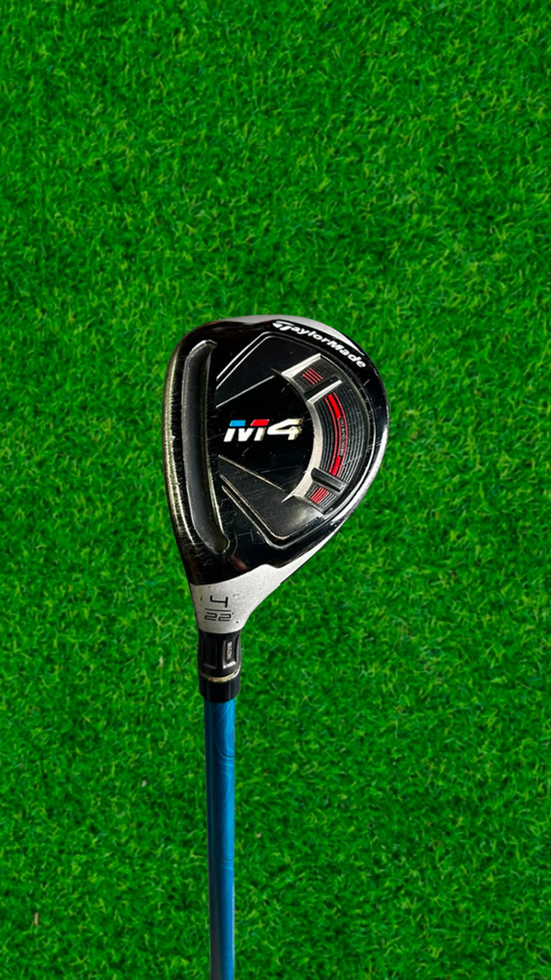 Left Handed TaylorMade M4 22° 4-Hybrid