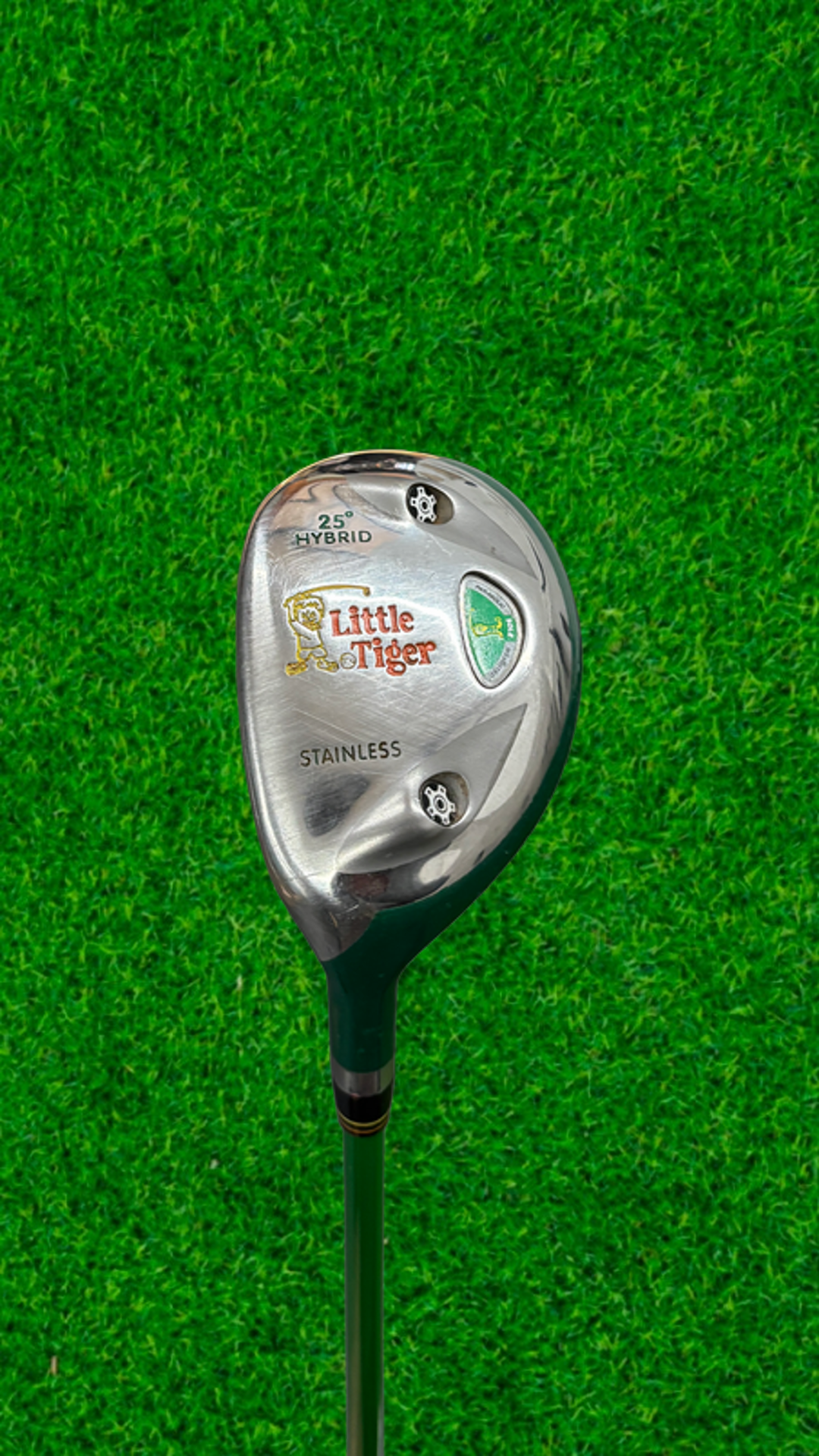 Left Handed Little Tiger Junior 11-12 25° Hybrid